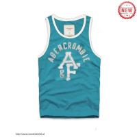 heren abercrombie fitch tanktop blauw wit On Sale Goedkoop ckpiq868